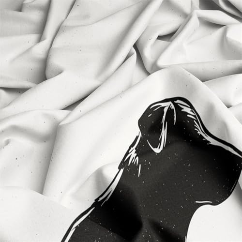 Housse de couette lavable en machine 240x260 cm microfibre blanche
