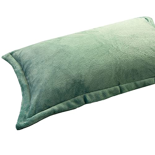 Juego de fundas de almohada de franela suave