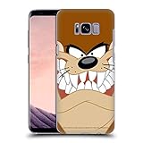 Head Case Designs Offizielle Looney Tunes Tasmanian Teufel Volles Gesicht Harte Rueckseiten Handyhülle Hülle Huelle kompatibel mit Samsung Galaxy S8
