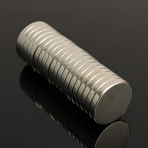 10Pcs Round Disc Magnets 20X3Mm - Universal 3/4X1/8 Magnetic Coin Sticker Holder Fastener Multi-Use Circle Magnet Disk #TOP2