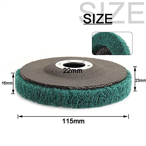 Roue de polissage à lamelles en nylon pour restaurer vos objets métalliques - 5