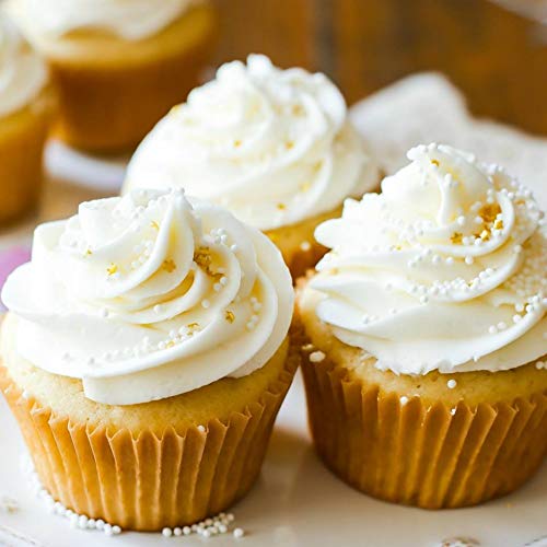 Gifbera Natural Cupcake Liners Standard Baking Cups 400-Count, Unbleached No Smell Paper #TOP6