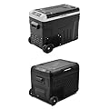 Bundle of EUHOMY 12 Volt Refrigerator, 53QT(50L) Electric Cooler+EUHOMY 12 Volt Car Refrigerator, 39 QT(35 L) Portable Freezer