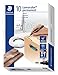 STAEDTLER 352-9 Lumocolor Marker permanent Rundspitze, 2 mm, 10 Stück, schwarz marker günstig Kaufen-STAEDTLER 352-9 Lumocolor Marker permanent Rundspitze, 2 mm, 10 Stück, schwarz