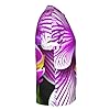 Orchid Flower Print Classic Mens T-Shirts,Comfortable T Shirts for Man,Perfect for Everyday Wear Black #4