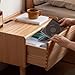 YOUQUEEN Bedside Table All Solid Wood Bedside Table Bedroom Bedside Table Modern Storage Cabinet Side Tables Bedroom