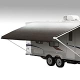 ShadePro - RV Awning Fabric Replacement - Premium Grade Weatherproof Vinyl - Universal Outdoor...