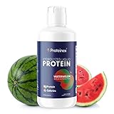 Liquid Protein Hydrolyzed by Proteinex. No Fat, Sugar Free, No Carbs. Predigested Hydrolysate Supplement. Supports Recovery Surgery Treatment Muscles and Joints (30 Fl Oz, Watermelon)