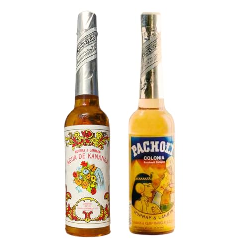 FAMILYCOM Pack Agua de Kananga Perú Original y Agua De Pacholi...