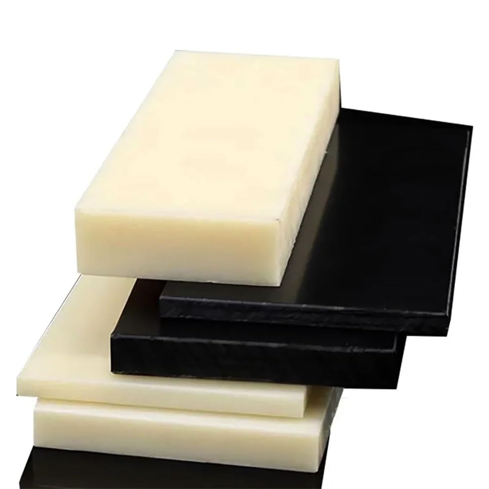 ABS-Platte 100 x 200 mm – 2 mm bis 30 mm dick for Bearbeitung, Prototypenbau und industrielle Nutzung – Beige/Schwarz, 1 Stück(Beige,15x100x200mm)