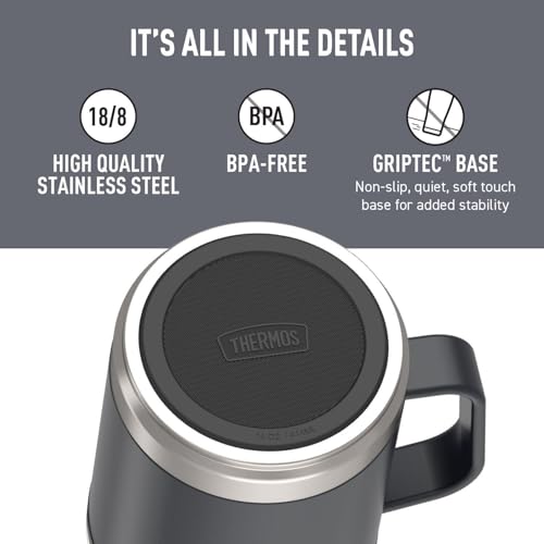 Thermos vaso acero inoxidable 14 oz con tapa deslizable miniatura 4