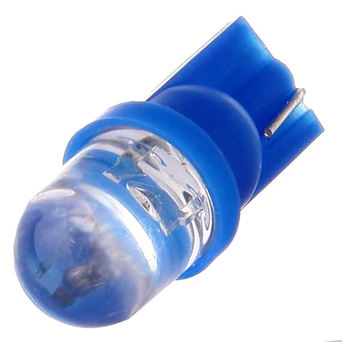 ECCPP Instrument Cluster Dash Panel Lights with Twist Lock Socket T10 blue Instrument Lights T10 socket 5/8“ W5W 147 152 158 159 161 168 184 192 193 259 280 285 447 464 501 555 558 585 655 656 657