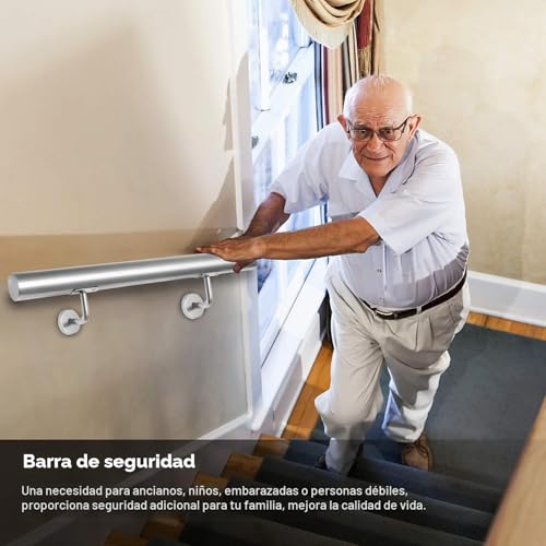 Pasamanos antideslizante para seguridad en casa de 80 cm 7
