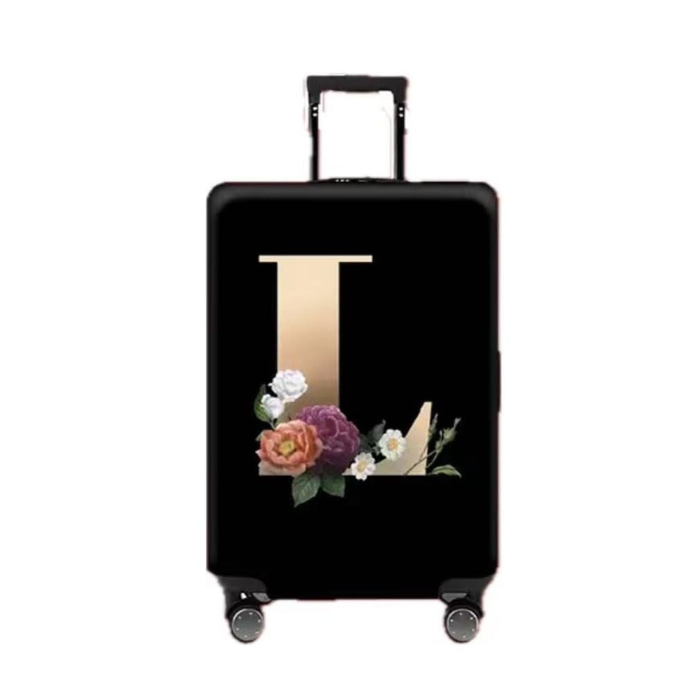 Tarp, Modische Buchstaben Gepäckabdeckung, Trolley-Koffer, Gepäckschutzhülle, verdickte Staubabdeckung, verschiedene (XL)