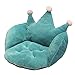 Plüsch Crown Sitzkissen, Stuhlpolster Unterstützung Taille Rückenpolster, Bodenkissen Für Home Office Stuhl, Autositz, Liege, Leseecke
