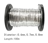 Größe: Lang 100m, Durchmesser: 0,6 mm, 0,7 mm, 0,8 mm ..