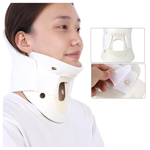 Aparato Ortopédicos respiratorio para Cuello Cervical Soporte ortesis para Alivio del Dolor,superior de la espalda,mareos y adormecimiento de las extremidades(L)