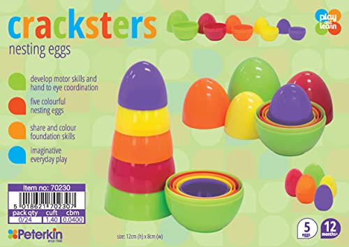 Peterkin- Oeufs gigognes, 70230, Multicolore Cover