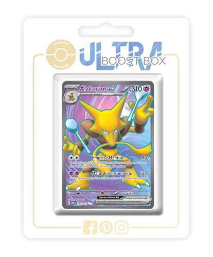 Alakazam ex 188/165 Full Art Secrète, l'excellence Pokémon Écarlate et Violet 151