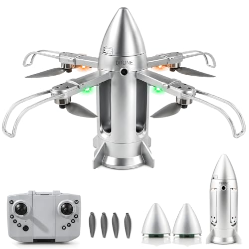 Remote Control Rocket Drone for Kids