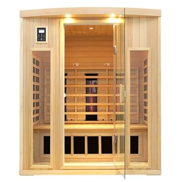 infrared sauna with ceramic heaters