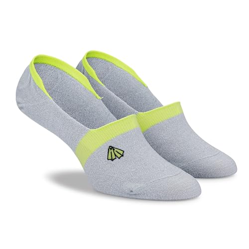 Foot Cardigan No Show Colors Socks 5 Pack, Unisex