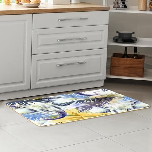 Tapetes de cocina de elefantes pack de 2 alfombras lavables y absorbentes para el hogar 7