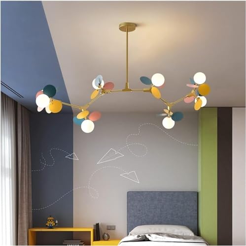 Chandelier boule en cristal luxueux luminaire de décoration pour demeure élégante