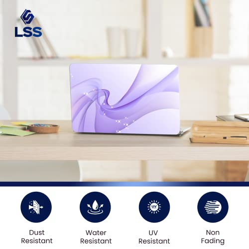 Image of LSS 15 15.6 inch Laptop Notebook Skin Sticker Cover Art Decal Fits 13.3 inch 14 inch 15.6 inch 16 inch HP Dell Lenovo Apple Asus Acer Compaq (Free 2 Wrist Pad Included) Blue Abstract