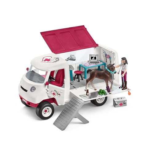 Schleich Horse Club | Mobile Tierärztin mit Fohlen 42439 | 37 Teile – Ansicht 2