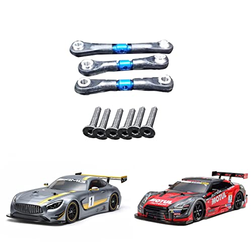 Varilla de dirección de metal TT02 de 9 piezas para coche RC 1/10 3