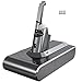 Batteria per Dyson V8, YABER 21.6V 4500mAh Batteria di Ricambio per Dyson V8 SV10 Absolute Animal Fluffy Motorhead Aspirapolvere