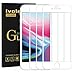 ivoler 3 Unidades Protector de Pantalla para iPhone 8 Plus/iPhone 7 Plus, [Cobertura Completa] Cristal Vidrio Templado Premium, [Dureza 9H] [Anti-Arañazos] [Sin Burbujas] - Blanco