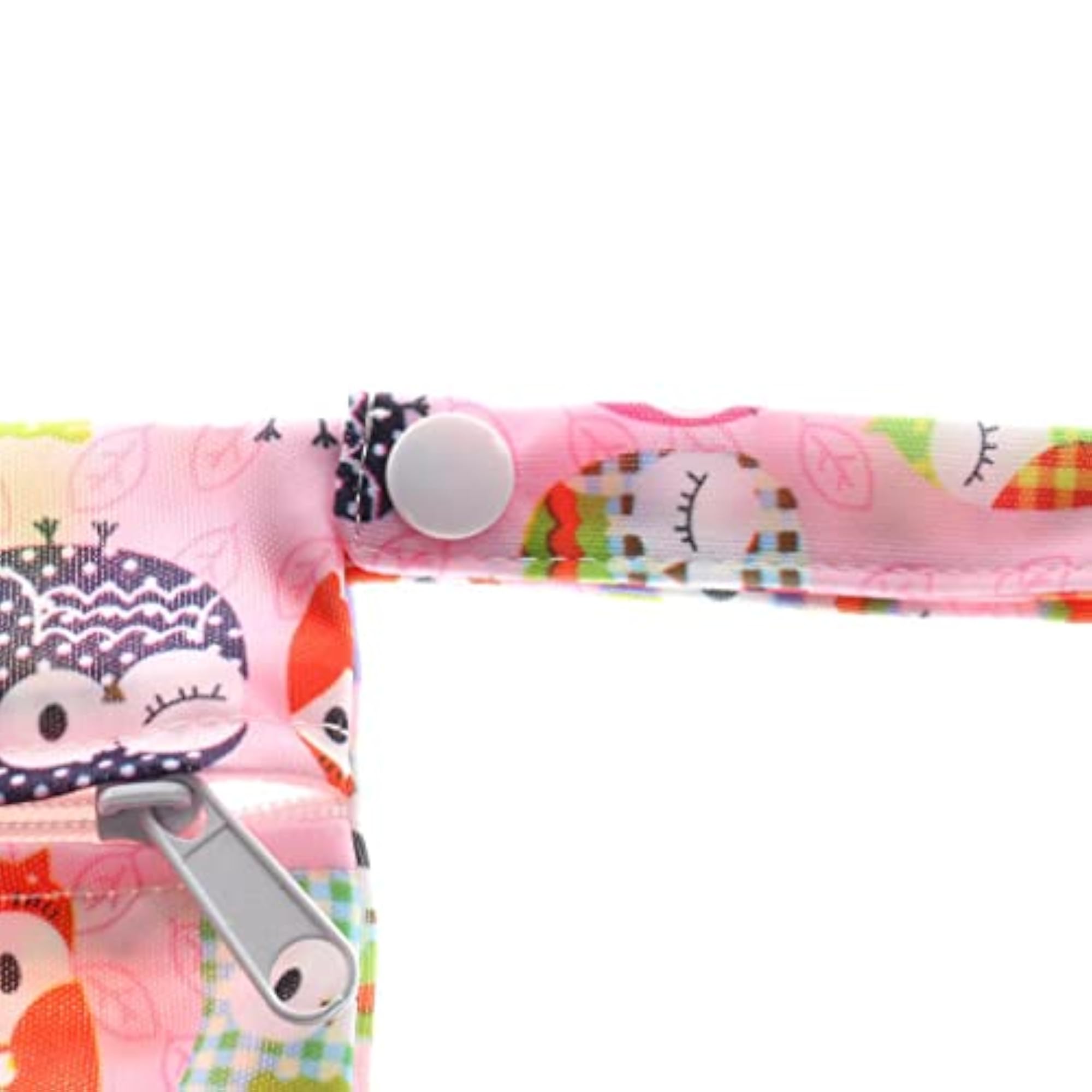 Baby Nappy Waterproof Double Zippers Diaper Bag