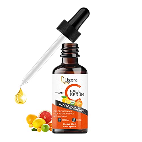 Ligera Vitamin C Face Serum for Glowing Skin, 30 ml Highly Stable