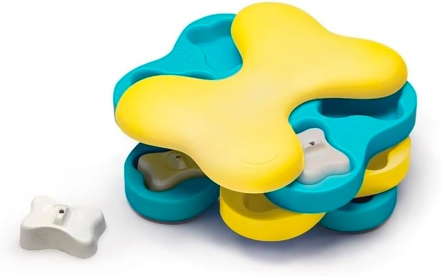 Interactive Dog and Cat Games Treat Hiding Challenge Mental Stimulation with Rewards (11 Inch Tornado Game)