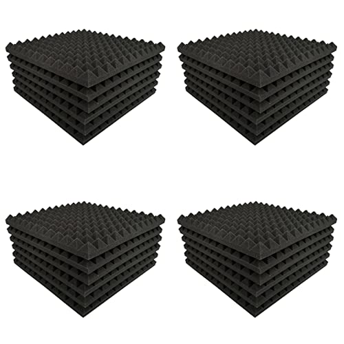 Mousse insonorisée en pyramide paquet de 36 pour supprimer l'écho de la pièce