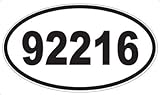 US Decal, Inc. Number 92216 Oval Sticker