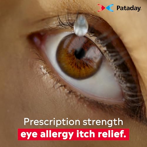 pataday once daily relief allergy eye drops by alcon for eye allergy itch relief 25 ml pack of 1