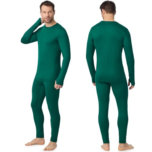 Image of Cuddl Duds Lightweight 2 Piece Active Base Layer Matching Sets for Men