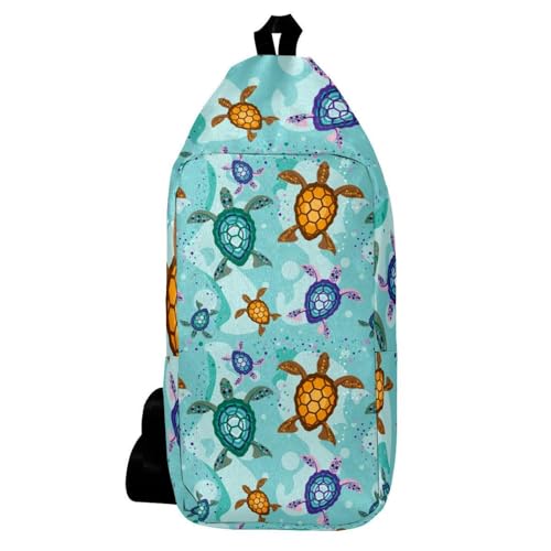 Sac à dos pour homme et femme compact multicolore style océan