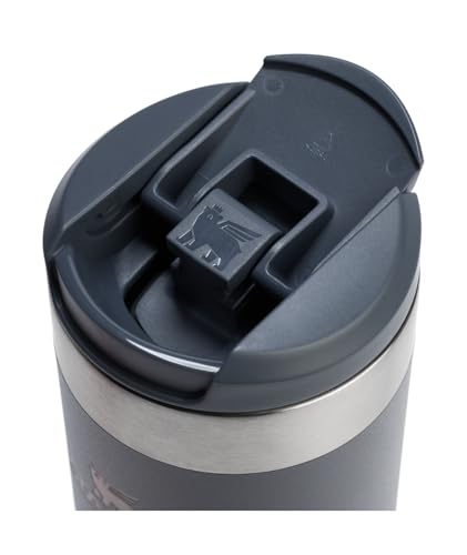 Image of Stanley AeroLight Transit Bottle 16 oz | Locking Drink Through Lid | Leak Resistant Water Bottle or Coffee Travel Mug | Lightweight Insulated Stainless Steel | BPA-Free | Twilight