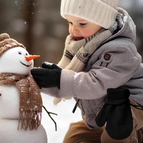 Guantes de invierno ZH1YFD elásticos para niños accesorios de senderismo 2