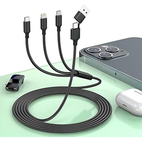 Cable de carga rápida USB universal 5 en 1 MTAKYI Cover