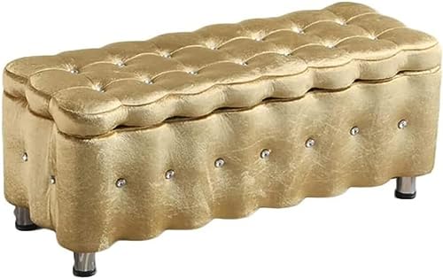 Tabouret de rangement compact et table ottomane design pour le salon - 2