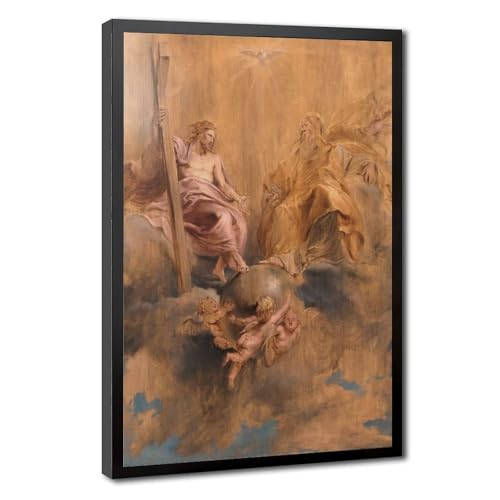 Impression sur toile The Holy Trinity de Rubens pour habiller un mur vide avec élégance