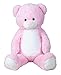 Oso de Peluche Gigante Osito de Peluche Rosa XXL 100 cm de Alto Peluche Aterciopelado Suave - to Love