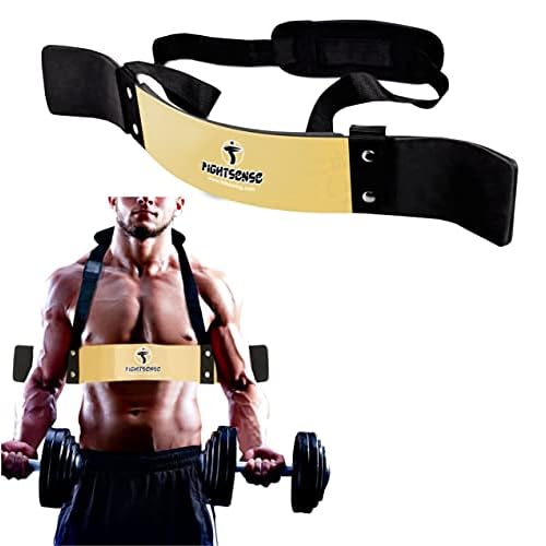 FIGHTSENSE Arm Blaster Biceps Curl Triceps Muscle Isolator Bomber Fitness Gym Workout Training Support