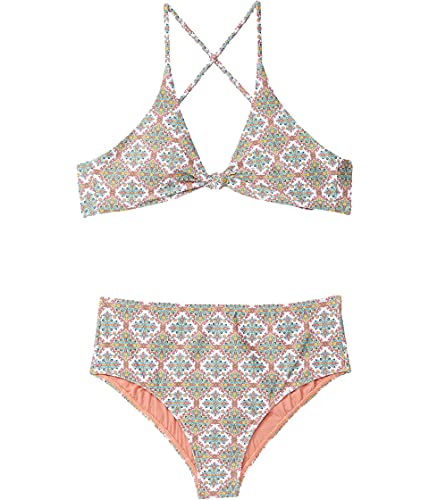 O'NEILL Kids Alexa Tile Knot Top Set