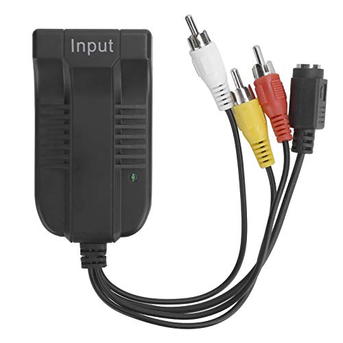 JUROUPI a Maschio per AV/CVBS/S - Video Adattatore Composito Video Cavo Convertitore 1080P